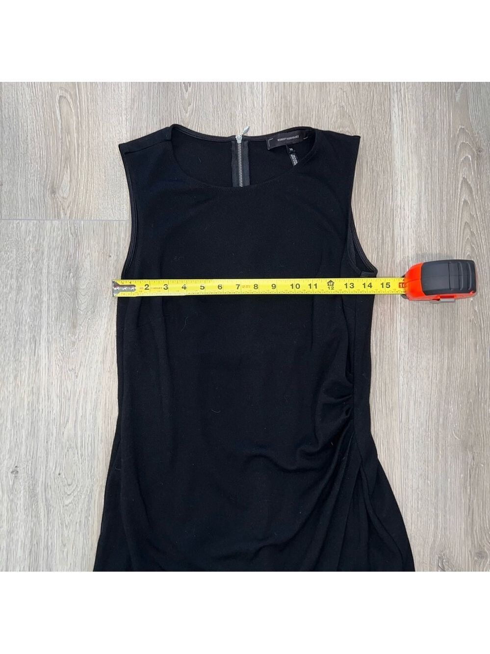 Robert Rodriguez Black Asymmetrical Dress - Picture 4 of 5